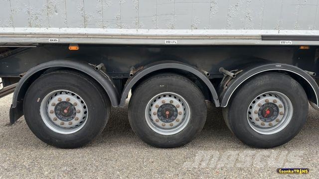 Bodex KIS3WA, FULL ALU, 50m3, 6.5 T, Lift Axle Semirremolques bañera