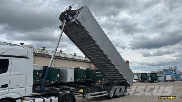 Bodex KIS3WA, FULL ALU, 50m3, 6.5 T, Lift Axle Semirremolques bañera