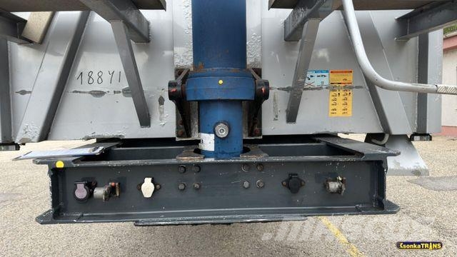 Bodex KIS3WA, FULL ALU, 50m3, 6.5 T, Lift Axle Semirremolques bañera