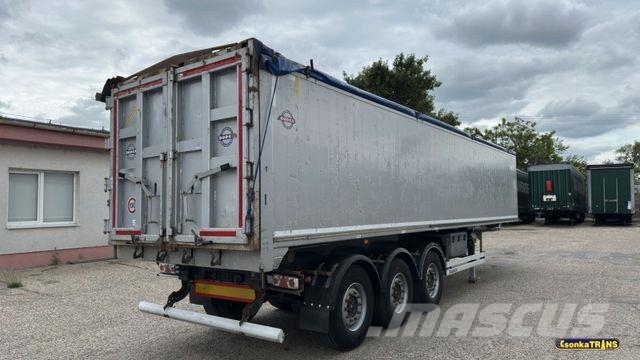 Bodex KIS3WA, FULL ALU, 50m3, 6.5 T, Lift Axle Semirremolques bañera