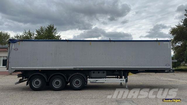 Bodex KIS3WA, FULL ALU, 50m3, 6.5 T, Lift Axle Semirremolques bañera