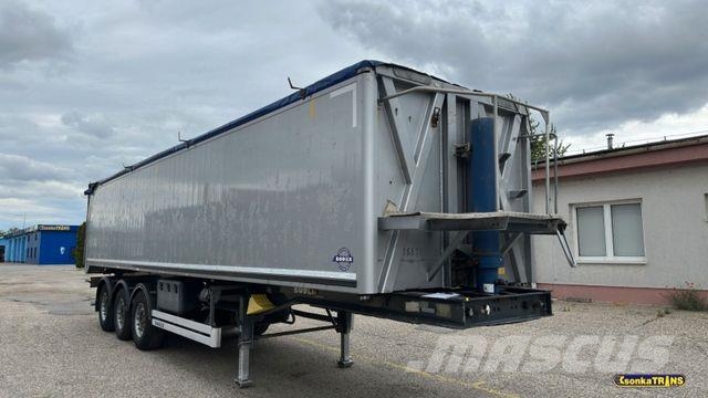 Bodex KIS3WA, FULL ALU, 50m3, 6.5 T, Lift Axle Semirremolques bañera
