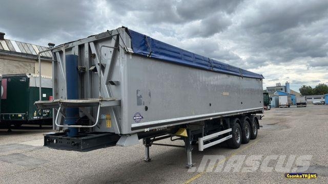 Bodex KIS3WA, FULL ALU, 50m3, 6.5 T, Lift Axle Semirremolques bañera
