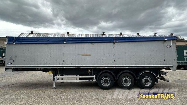Bodex KIS3WA, FULL ALU, 50m3, 6.5 T, Lift Axle Semirremolques bañera