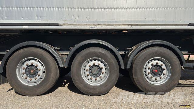 Bodex KIS3WA, FULL ALU, 50m3, 6.5 T, Lift Axle Semirremolques bañera
