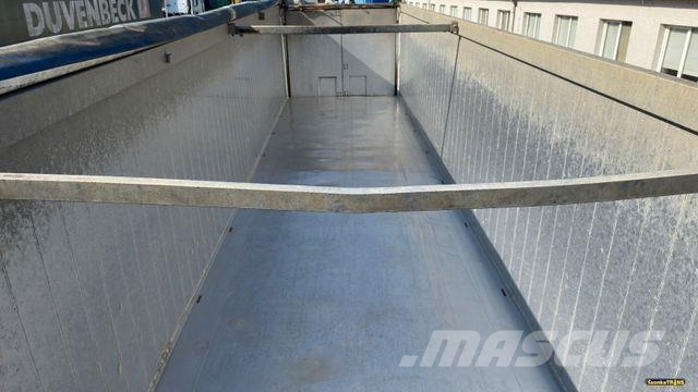 Bodex KIS3WA, FULL ALU, 50m3, 6.5 T, Lift Axle Semirremolques bañera