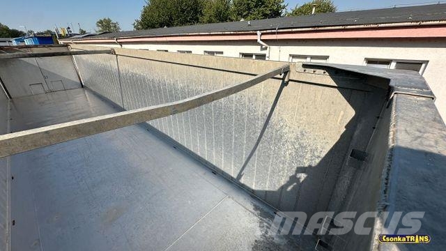 Bodex KIS3WA, FULL ALU, 50m3, 6.5 T, Lift Axle Semirremolques bañera