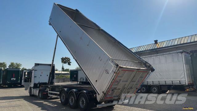 Bodex KIS3WA, FULL ALU, 50m3, 6.5 T, Lift Axle Semirremolques bañera