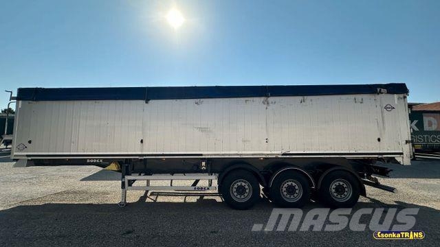Bodex KIS3WA, FULL ALU, 50m3, 6.5 T, Lift Axle Semirremolques bañera