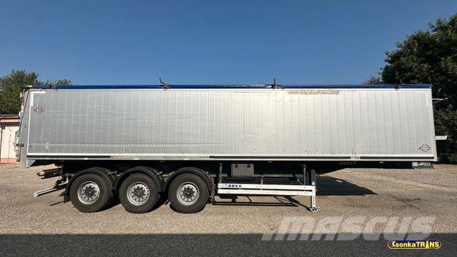 Bodex KIS3WA, FULL ALU, 50m3, 6.5 T, Lift Axle Semirremolques bañera