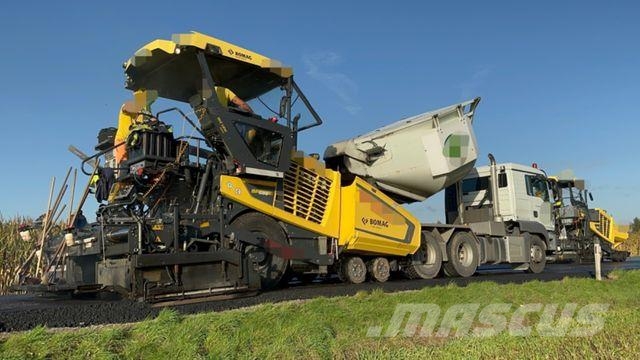 Bomag BF 600 P-2 PAVER FINISHER ASPHALTFERTIGER 2 X Asfaltni finišeri