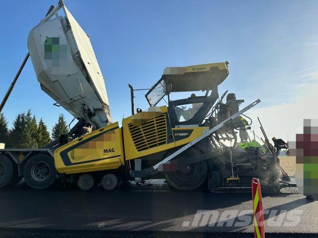 Bomag BF 600 P-2 PAVER FINISHER ASPHALTFERTIGER 2 X Asfaltni finišeri