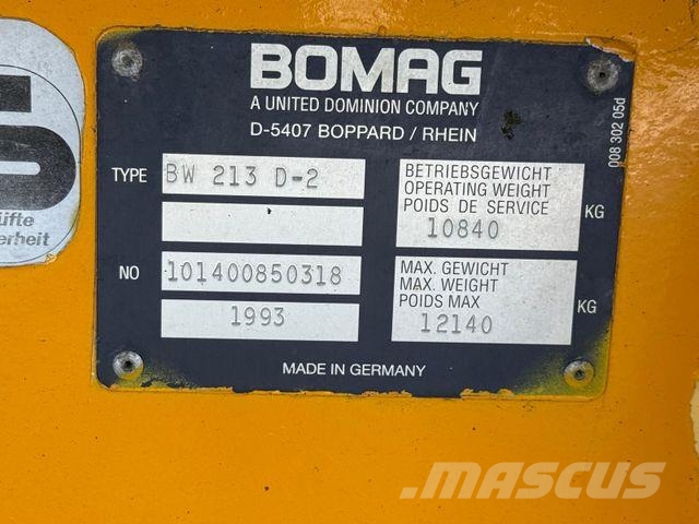 Bomag BW 213D-2 Andere Walzen