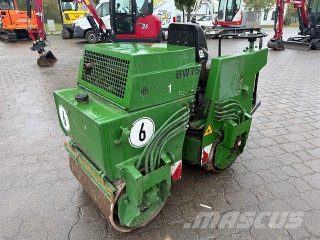 Bomag BW 75 ADL, BJ 85, Tandem Walze Vibration Котки тротуарні