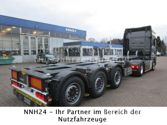 Broshuis 45 ft Multi Chassis Vermietung - ADR Semi-trailer blokvogn