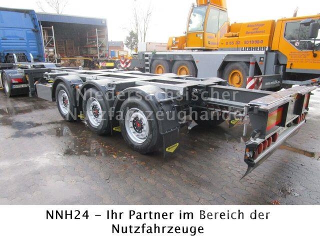 Broshuis 45 ft Multi Chassis Vermietung - ADR Semi-trailer blokvogn