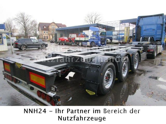 Broshuis 45 ft Multi Chassis Vermietung - ADR Semi-trailer blokvogn