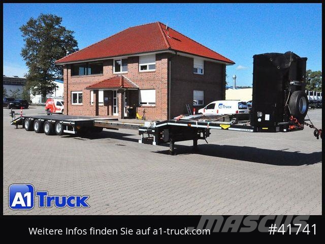 Broshuis 4ASD-18-40 Tele Seilwinde Eco Rampe Low loader-semi-trailers