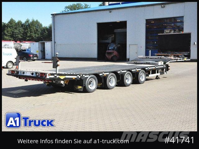 Broshuis 4ASD-18-40 Tele Seilwinde Eco Rampe Low loader-semi-trailers