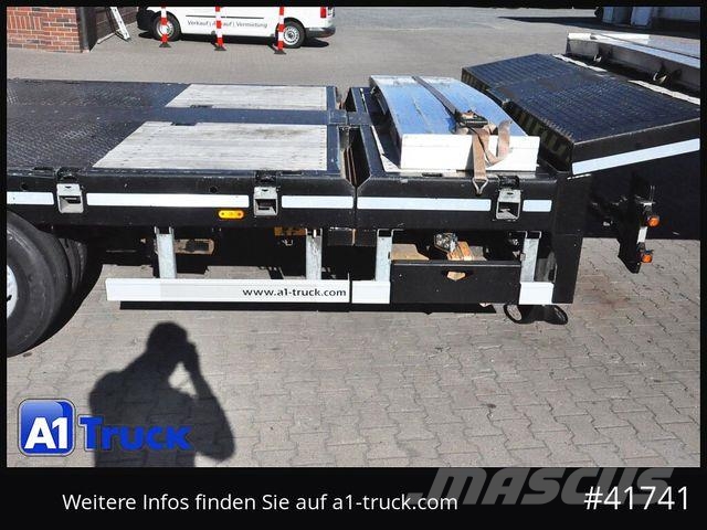 Broshuis 4ASD-18-40 Tele Seilwinde Eco Rampe Low loader-semi-trailers