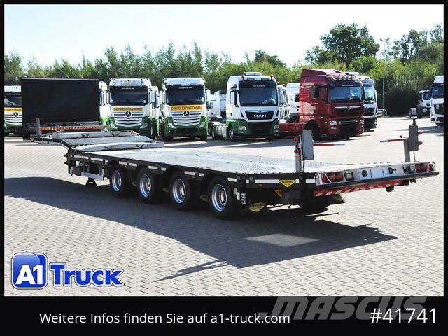 Broshuis 4ASD-18-40 Tele Seilwinde Eco Rampe Low loader-semi-trailers