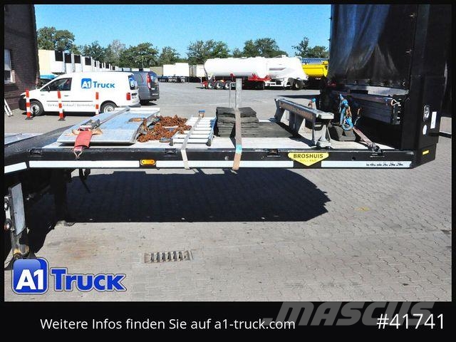Broshuis 4ASD-18-40 Tele Seilwinde Eco Rampe Low loader-semi-trailers