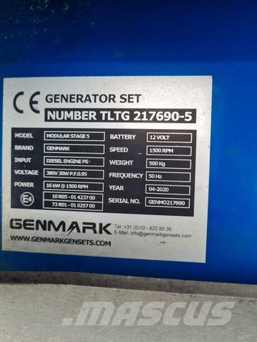 Broshuis MFCC HD 20-45ft Multi - GENMARK Genset Semi Reboques Carga Baixa