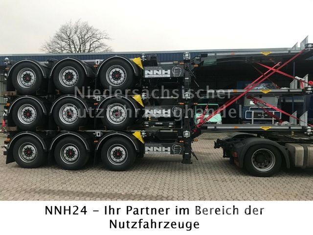 Broshuis MFCC HD 45 ft Multi Chassis -ADR- Vermietung Semi-trailer blokvogn