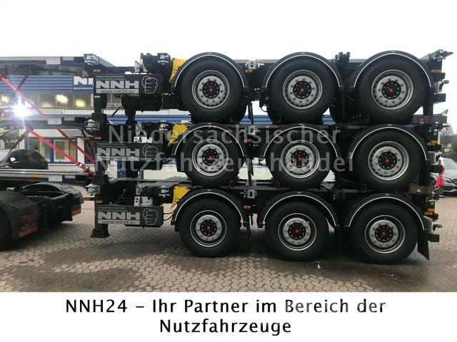 Broshuis MFCC HD 45 ft Multi Chassis -ADR- Vermietung Semi-trailer blokvogn