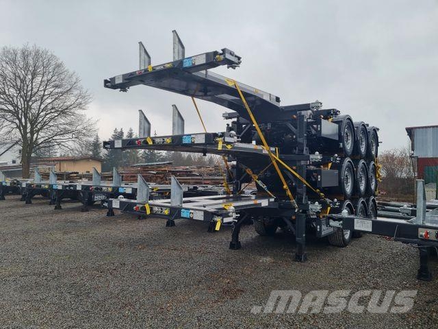 Broshuis MFCC HD 45 ft Multi Chassis -ADR- Miete Semi-trailer blokvogn