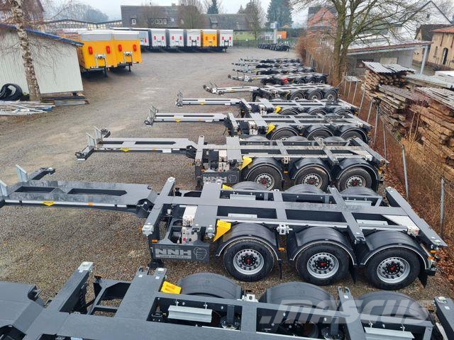 Broshuis MFCC HD 45 ft Multi Chassis -ADR- Miete Semi-trailer blokvogn