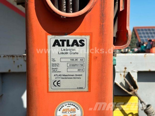 Bruns A6K 4610 Abroll-Kippaufbau, Atlas 165.2E Abrollkipper