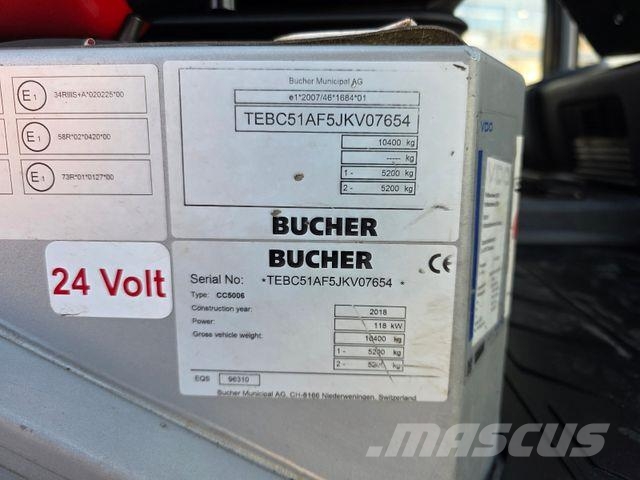 Bucher CityCat 5006 Ielu tīrāmās mašīnas