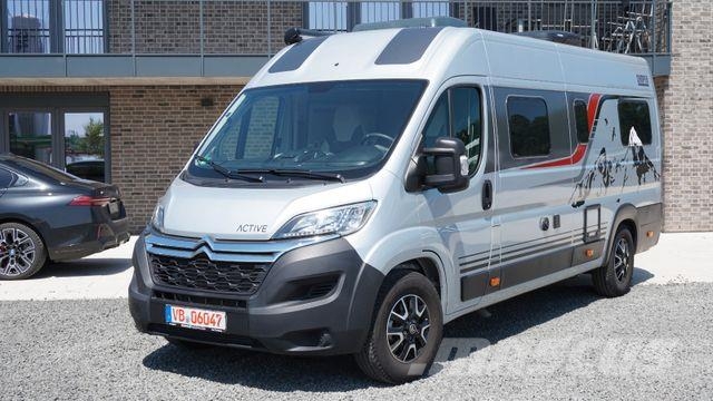 Bürstner Campeo 640 Thule Markise Standklima Kastenwagen Autocaravanas y caravanas