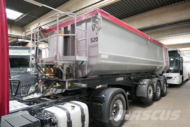 Carnehl CHKS/AH, Alu, 30m³, Alu-Chassis, SAF, Luft-Lift Kiper poluprikolice