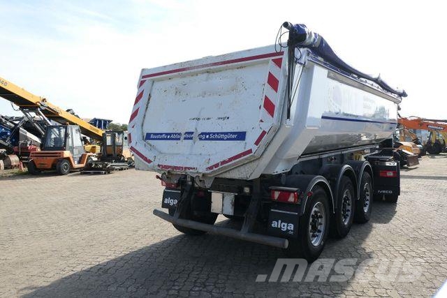 Carnehl CHKS/HH, Stahl, 26m³, BPW, Luft-Lift, Rollplane Kippladerauflieger