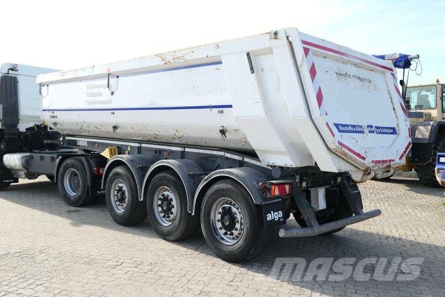 Carnehl CHKS/HH, Stahl, 26m³, BPW, Luft-Lift, Rollplane Kippladerauflieger