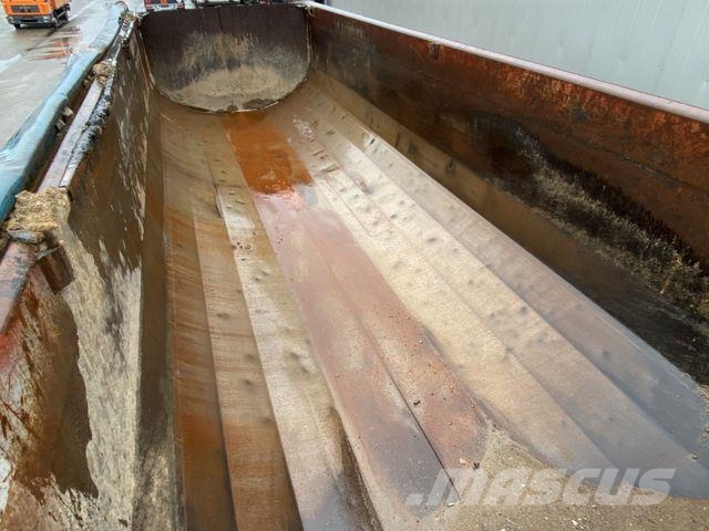 Carnehl CHKS/HH | Stahl 25m³ isoliert*Lift*EBS*Rollplane Naczepy wywrotki / wanny