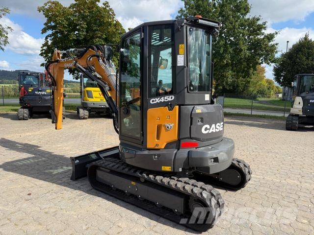 CASE CX 45D, Bj 25, Neu, mit Verstellausleger, TOP Mini kotrók < 7t