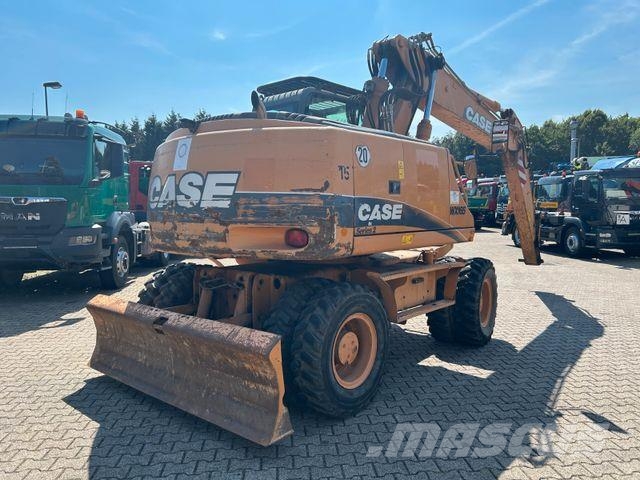 CASE Mobilbagger WX165 Wielgraafmachines