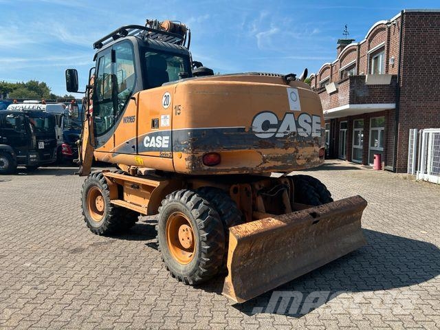 CASE Mobilbagger WX165 Wielgraafmachines