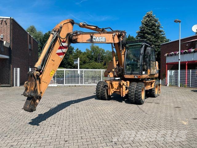 CASE Mobilbagger WX165 Wielgraafmachines