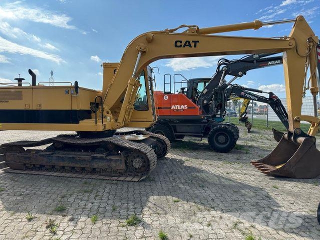 CAT 215 LC, Tieflöffel 1m³, 4.430 Std., TOP-Zustand Raupenbagger