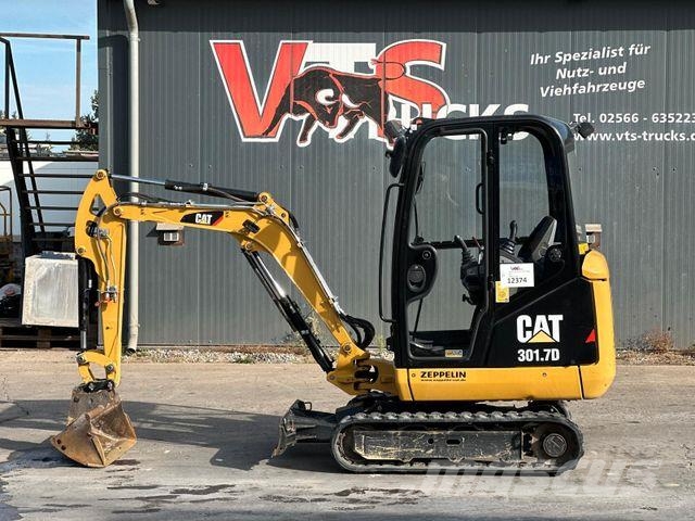CAT 301.7D Gummikette / 2 Löffel / Schwenkschaufel حفارات صغيرة أقل من 7 طن (حفارات صغيرة)