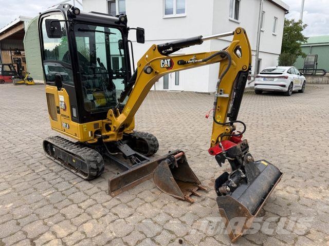 CAT 301.8, BJ 22, 325 BH, MS01, TL, GLV, TOP Mini bagri <7t