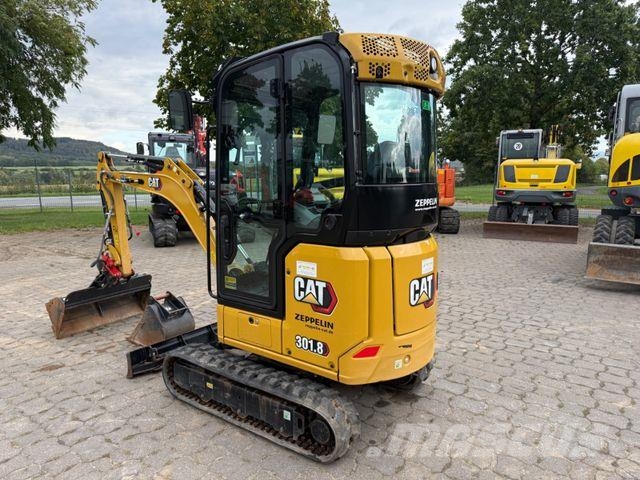 CAT 301.8, BJ 22, 325 BH, MS01, TL, GLV, TOP Mini bagri <7t