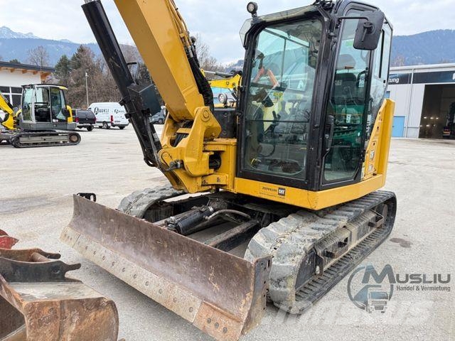 CAT 308CR 07A Powertilt 3x Löffeln Hammerleitung Lánctalpas kotrók