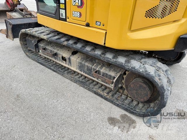 CAT 308CR 07A Powertilt 3x Löffeln Hammerleitung Lánctalpas kotrók