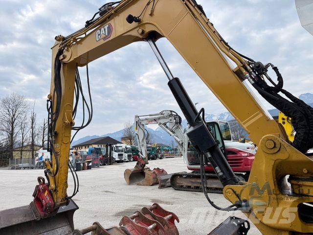 CAT 308CR 07A Powertilt 3x Löffeln Hammerleitung Lánctalpas kotrók