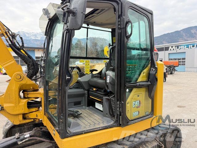 CAT 308CR 07A Powertilt 3x Löffeln Hammerleitung Lánctalpas kotrók